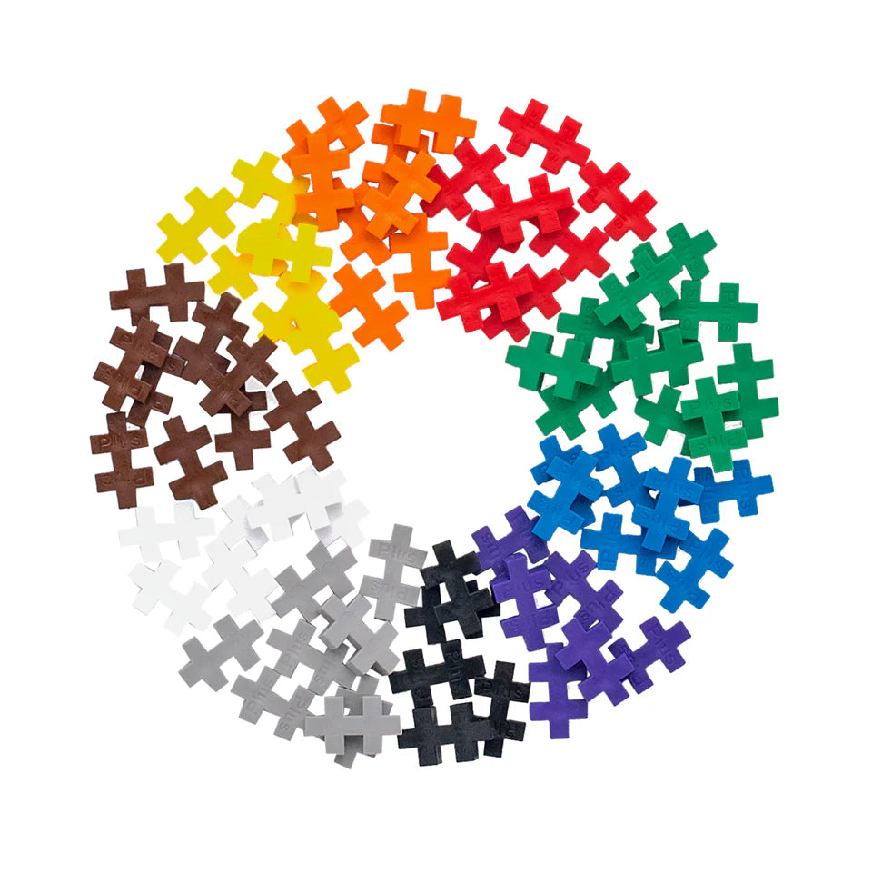 70-Piece Jigsaw Toy Mix Tube by Plus Plus