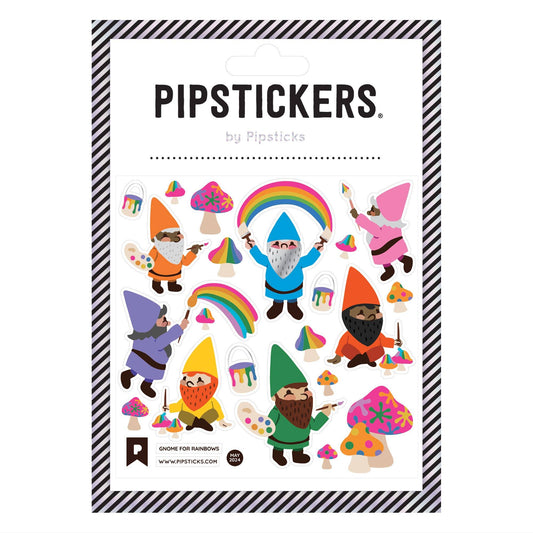 Gnome For Rainbows Pipstickers