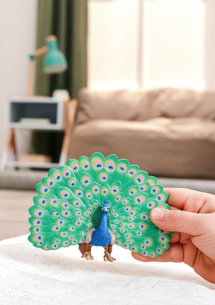 Peacock Figurine