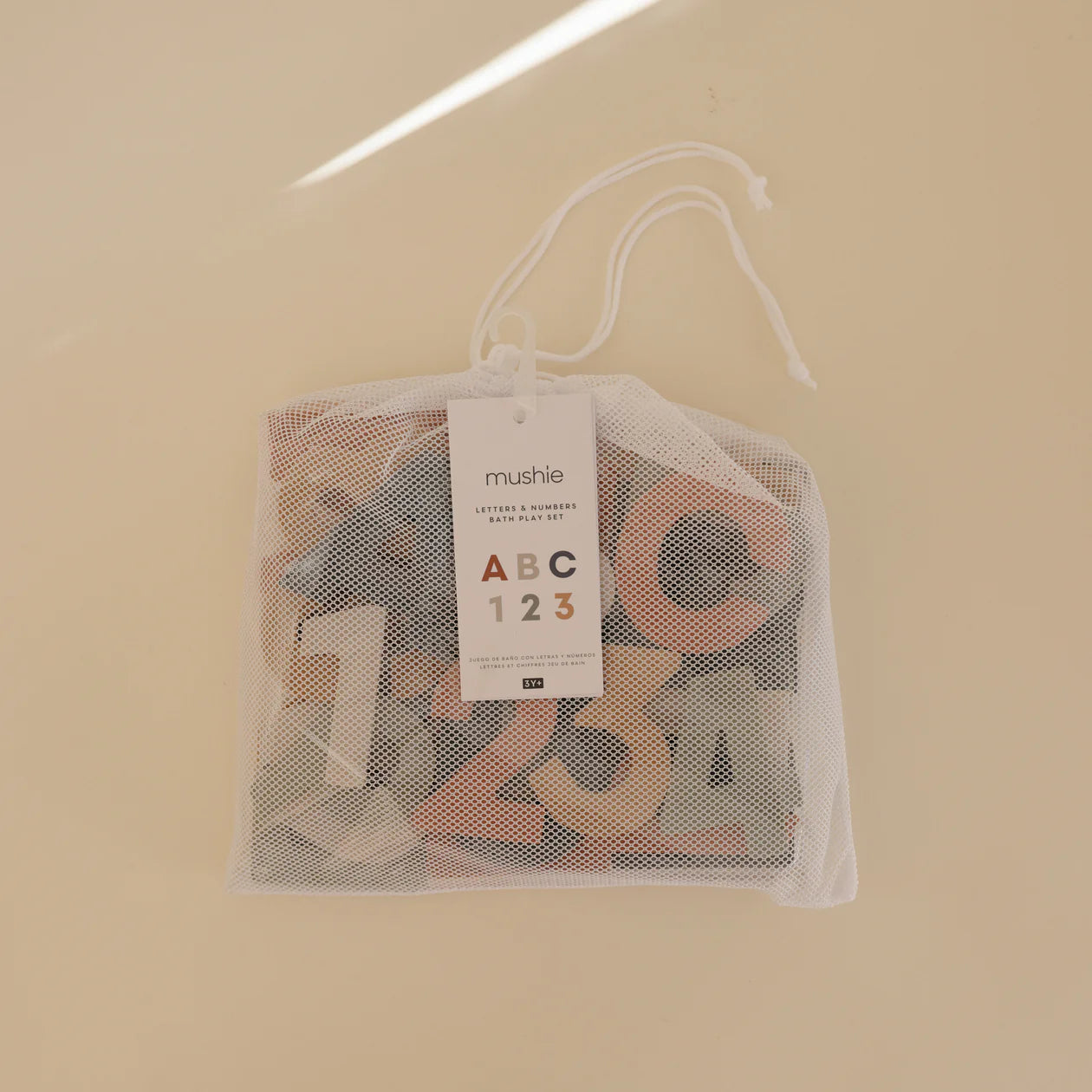 Letters & Numbers Bath Play Set by mushie