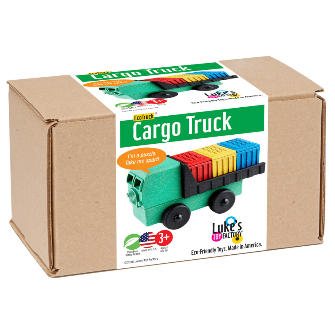 Cargo Truck Puzzle Toy by Luke's Toy Factory