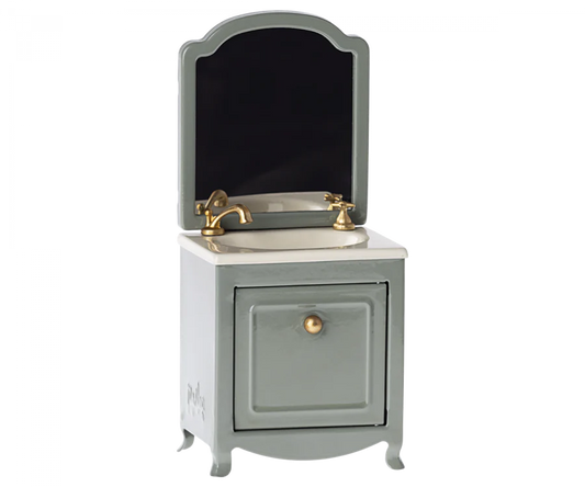 Sink Dresser, Mouse, Dark Mint, by Maileg