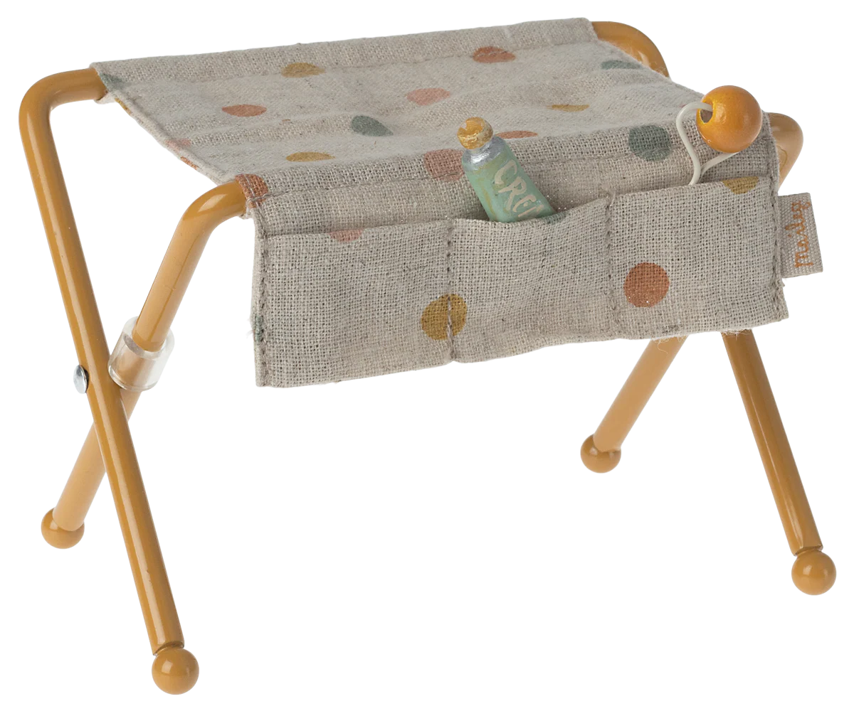 Nursery Table, Baby Mouse, Ochre by Maileg