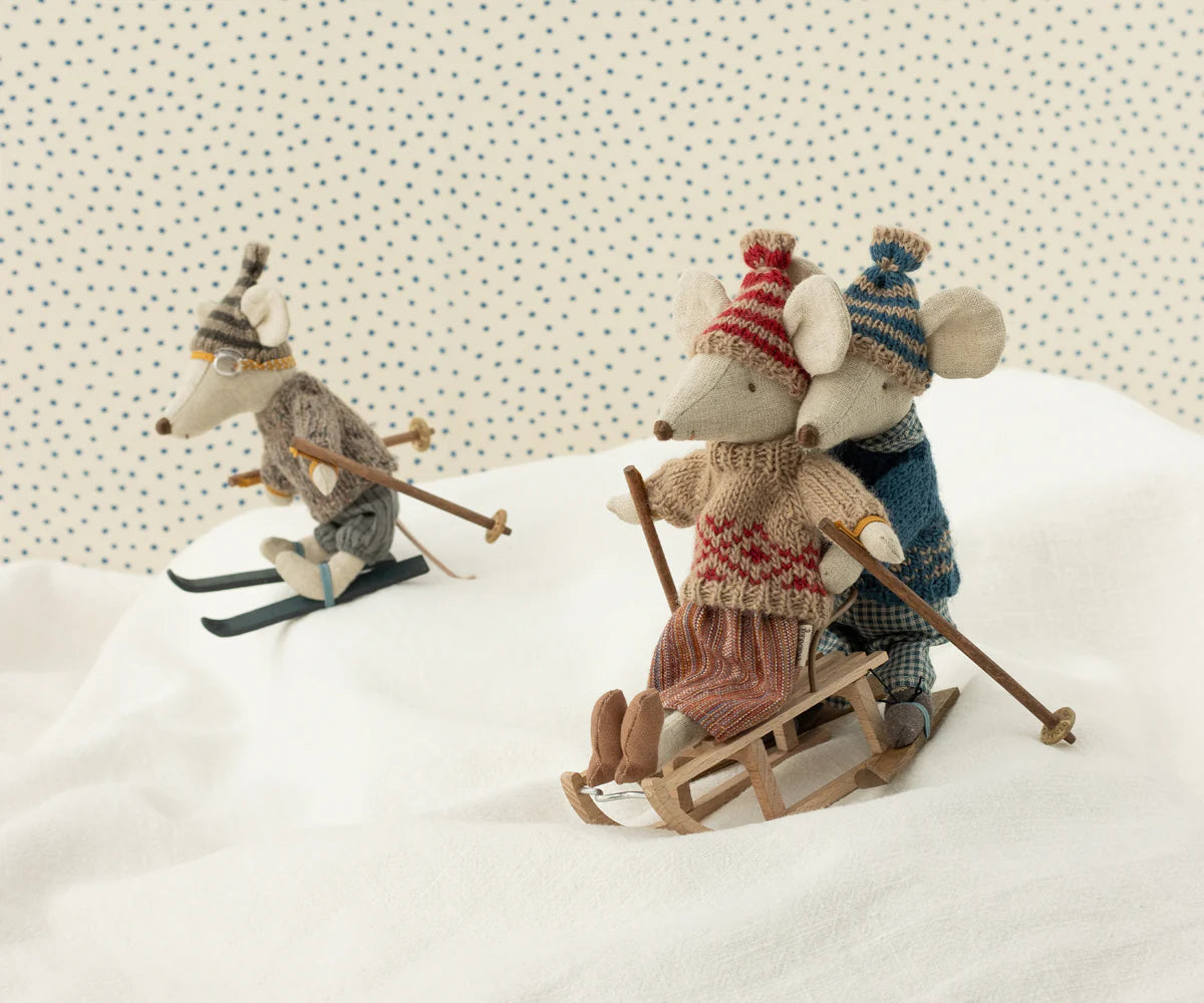 Sled, Mouse, by Maileg