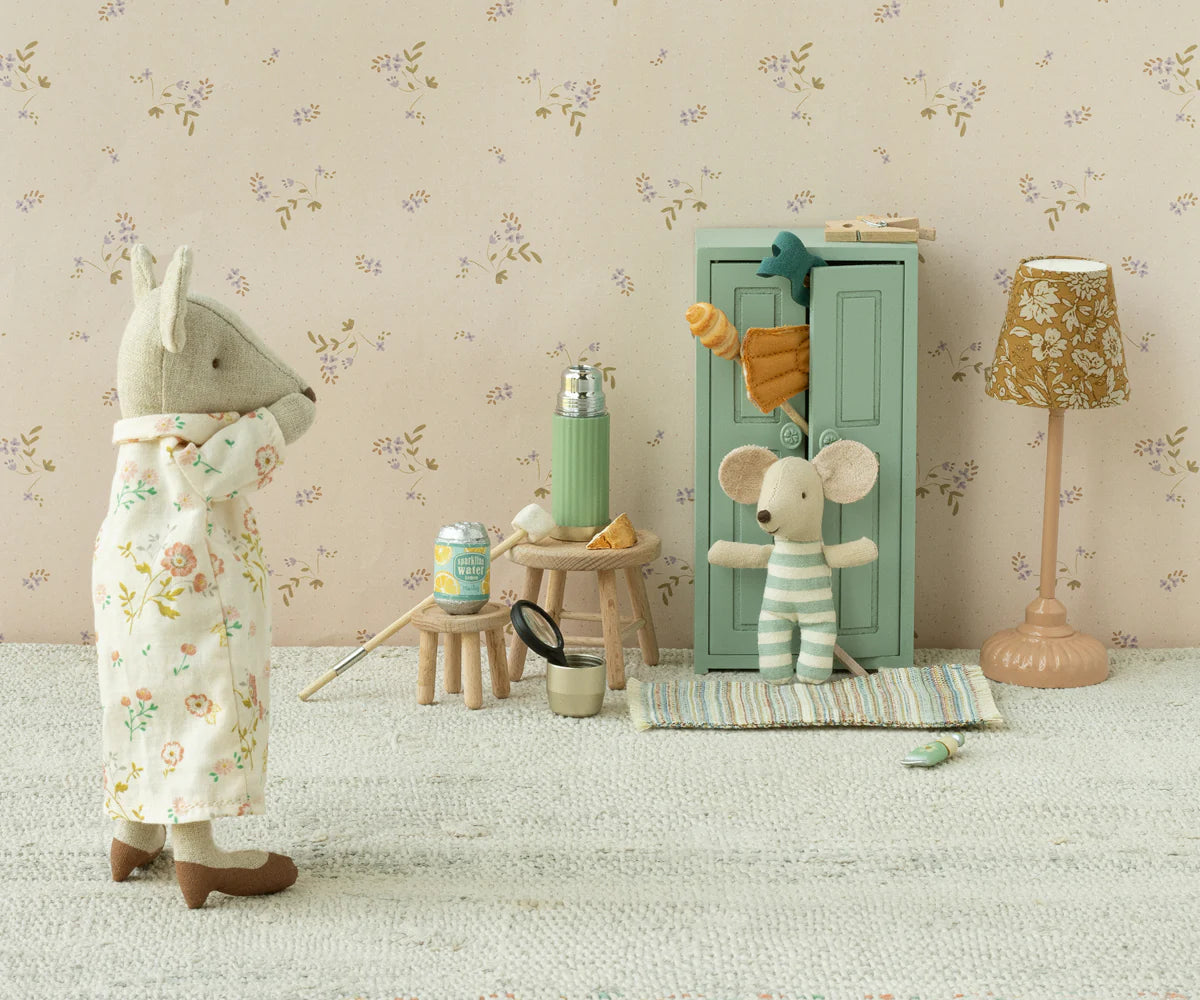 Closet, Mouse, Soft Blue, by Maileg