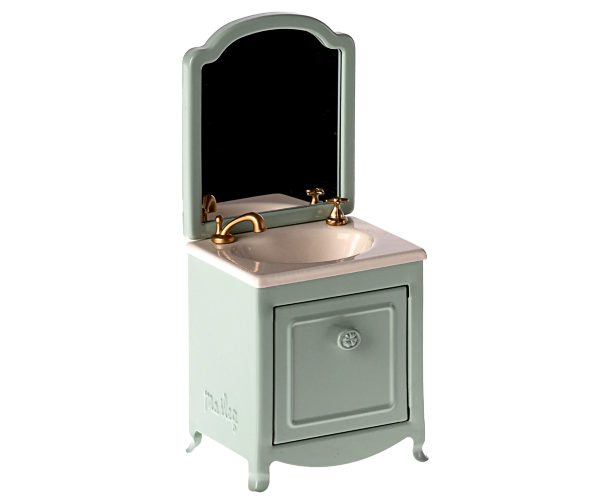 Sink Dresser, Mouse, Mint, by Maileg