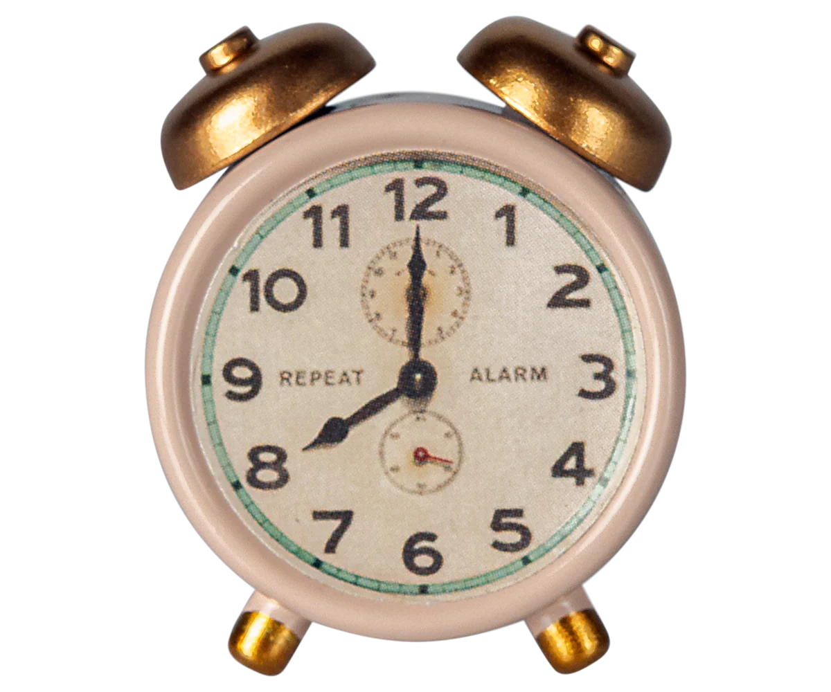 Alarm clock, Mouse - Powder by Maileg