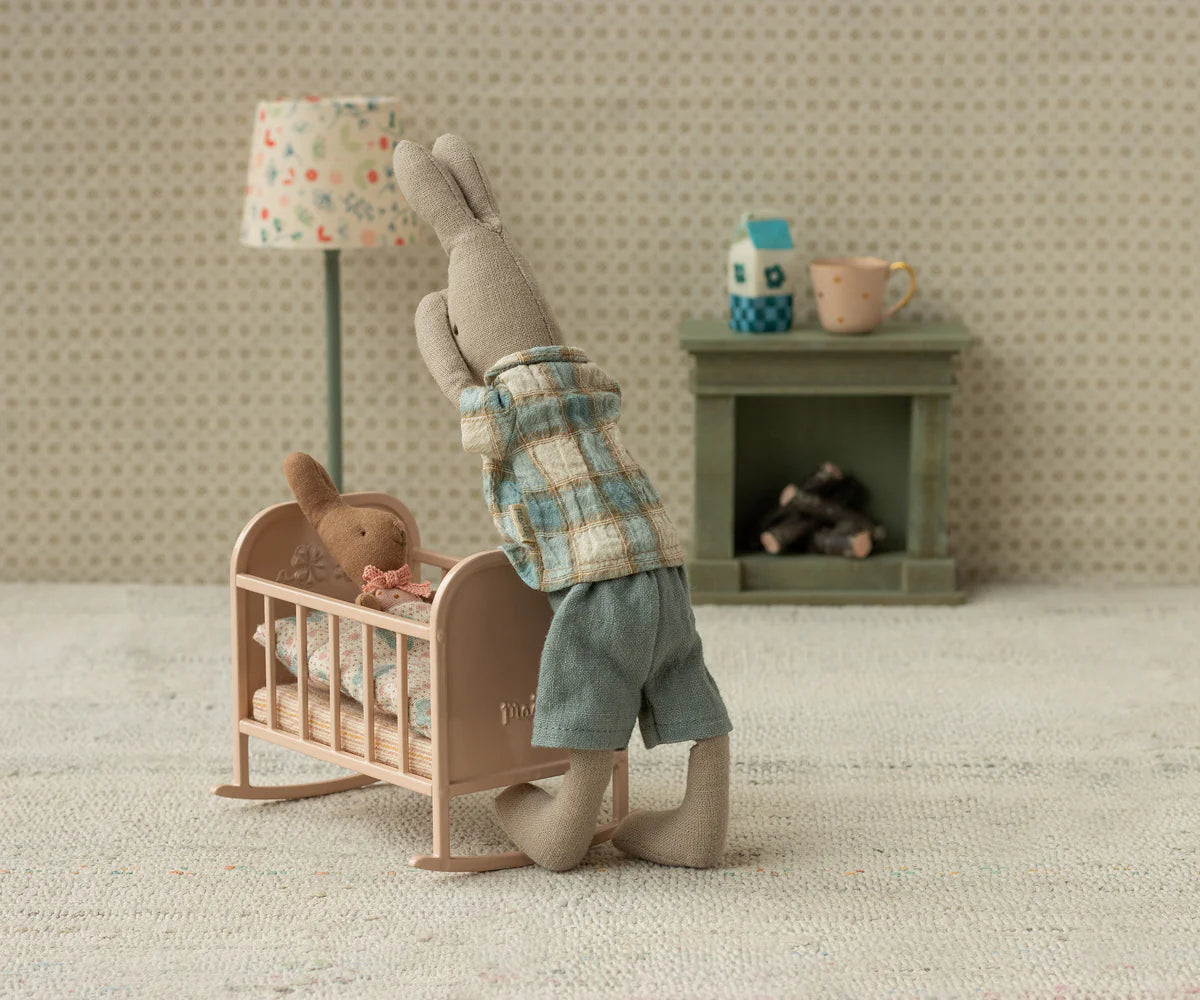 Baby Cradle (Light Rose) by Maileg