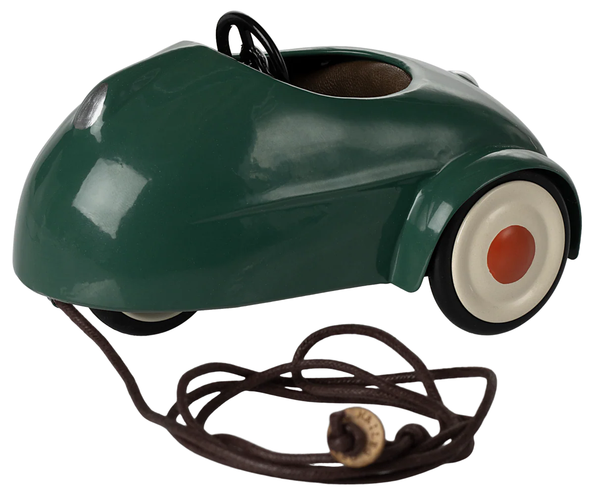 Car, Mouse, Dark Green, by Maileg