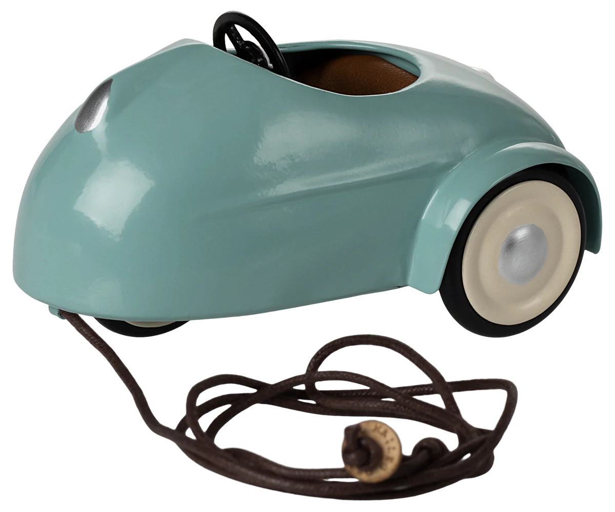 Car, Mouse, Light Blue, by Maileg