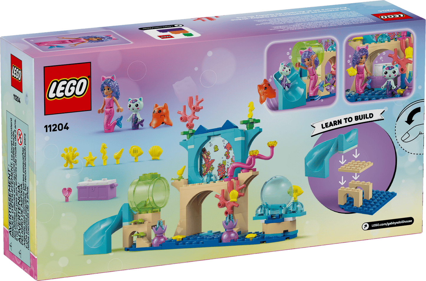 LEGO Mermaid Gabby's Aquarium Adventure