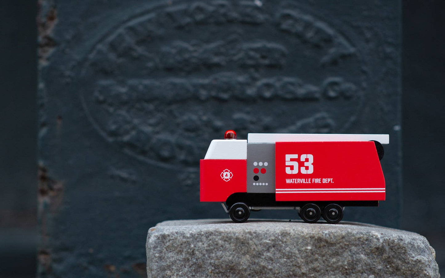 Fire Truck Large Candylab Car