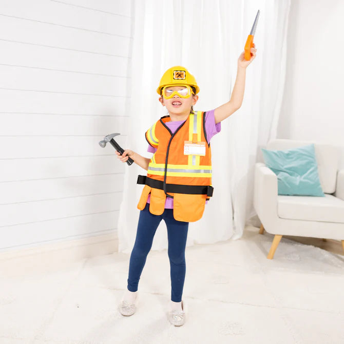 Construction Worker Role Play Costume Set