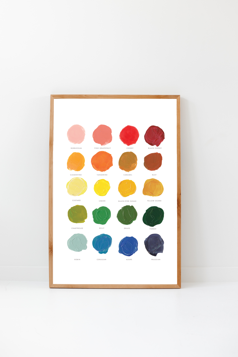 Color Mixing Art Print