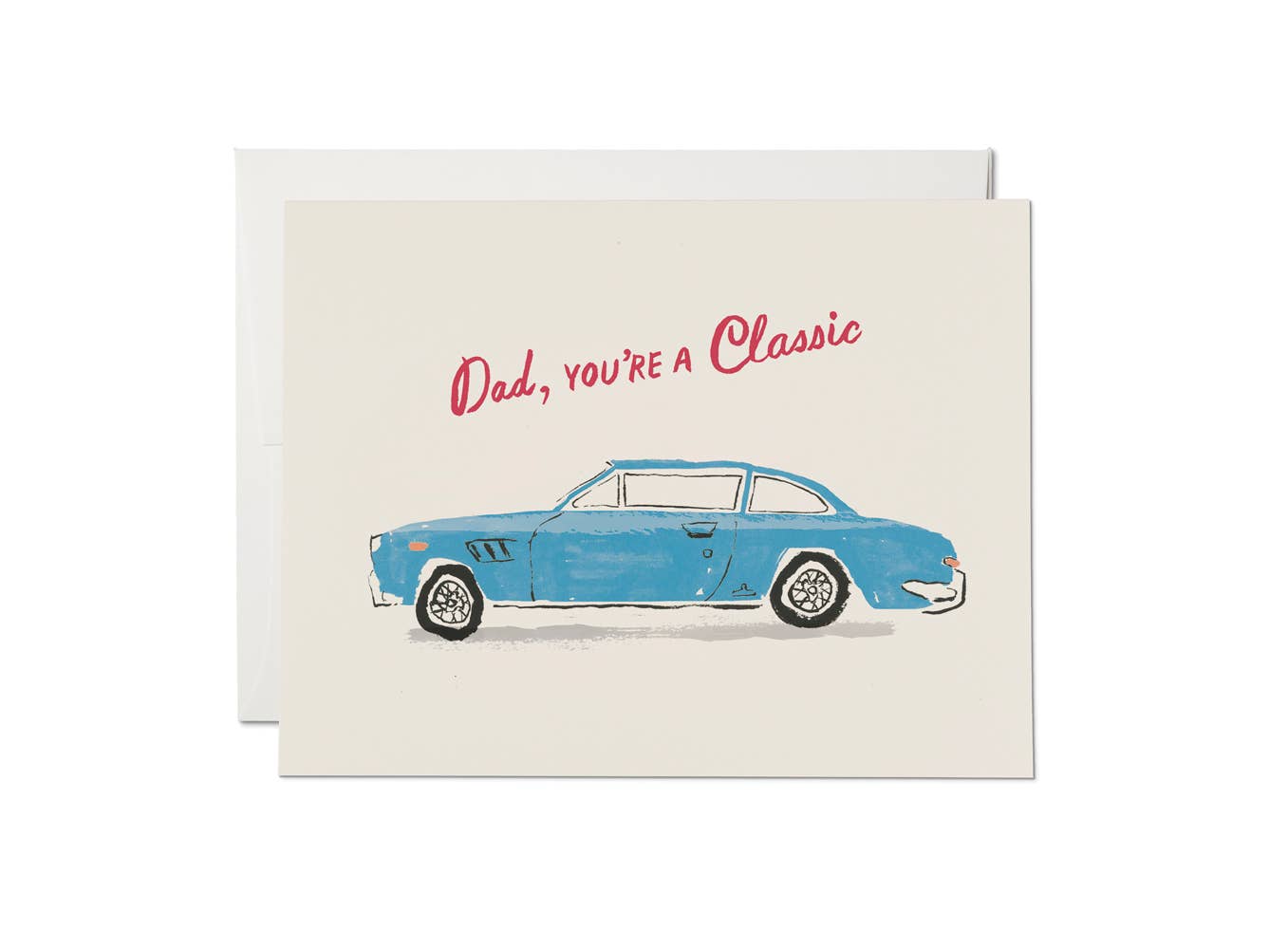 Classic Car Dad Father's Day Greeting Card