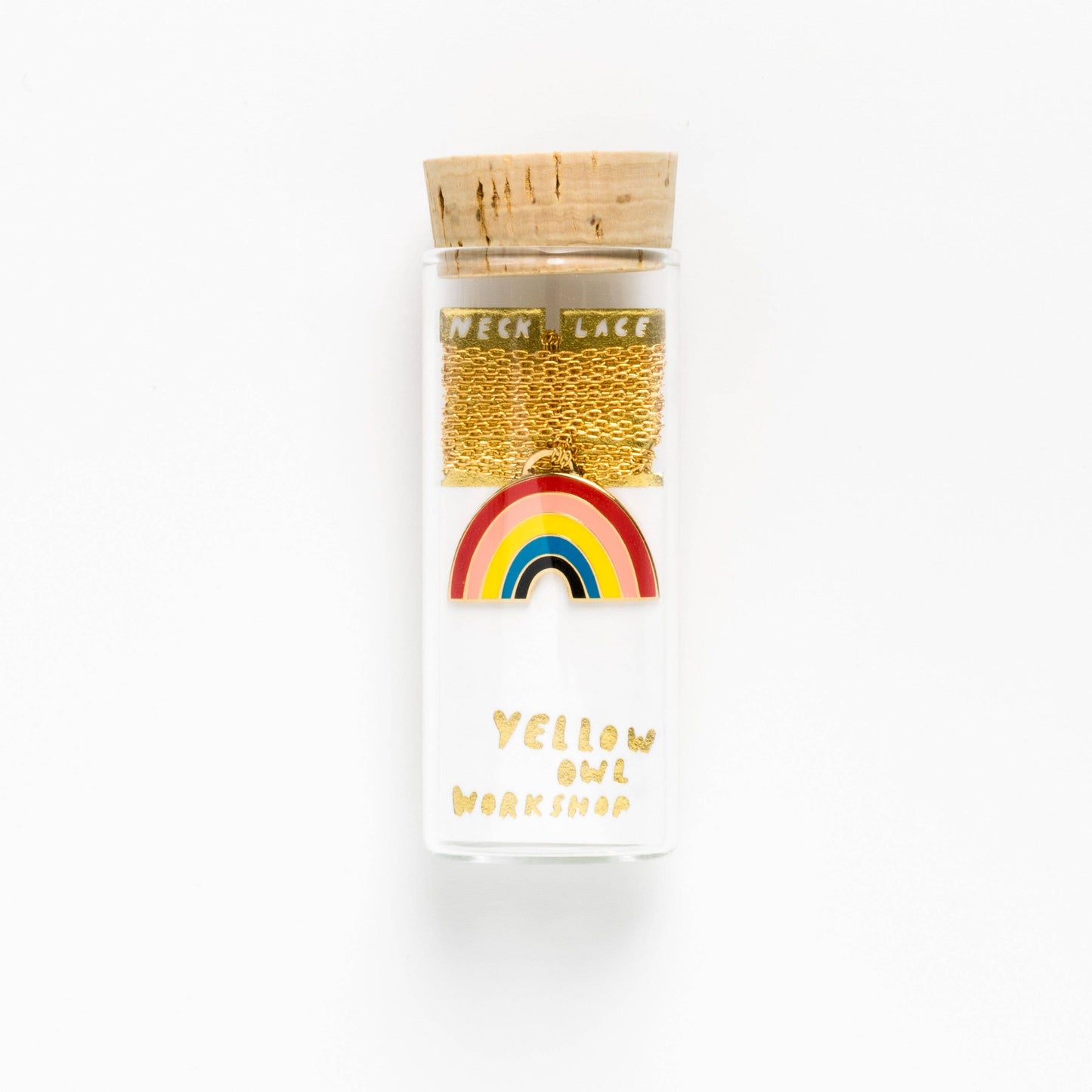 Rainbow Pendant - Yellow Owl Workshop