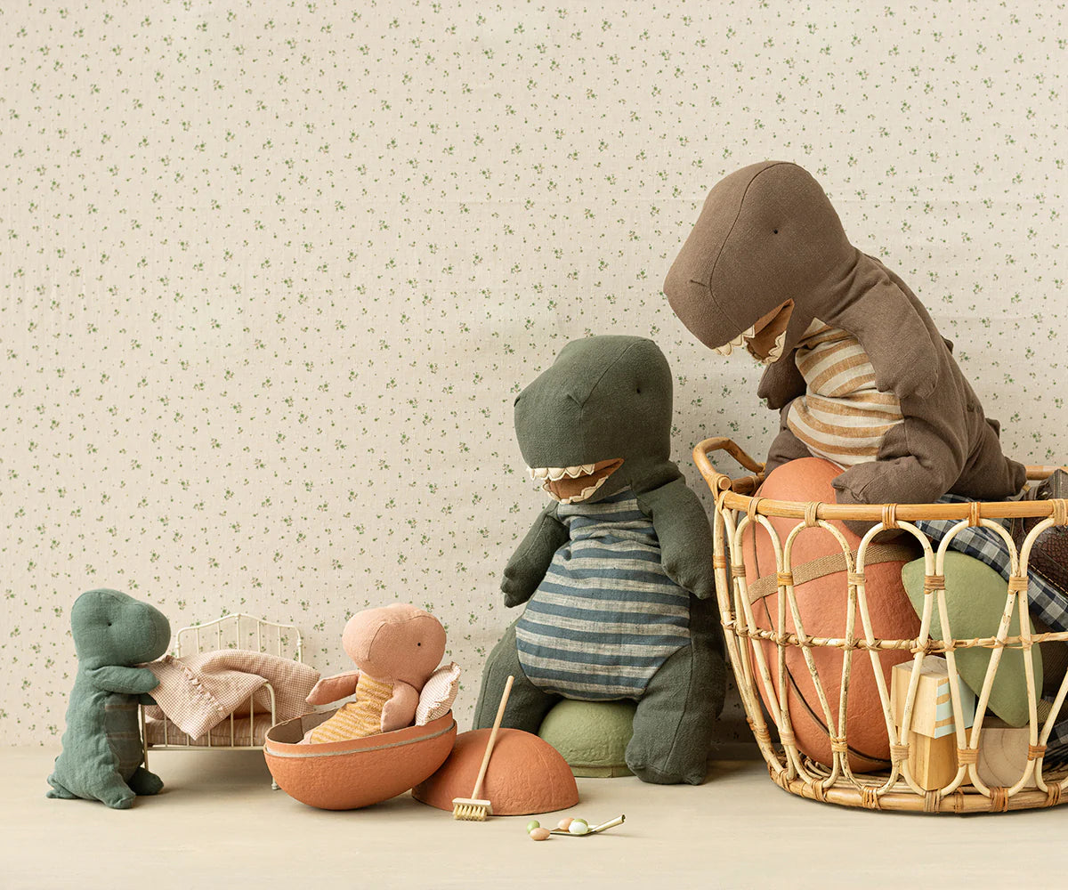 Gantosaurus in Egg, Small, Old Rose, by Maileg
