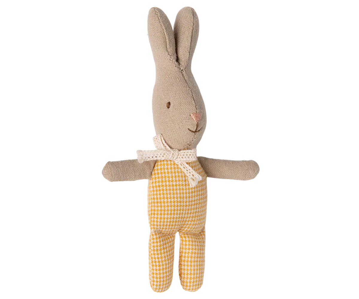 Mini Rabbit, Yellow Check
