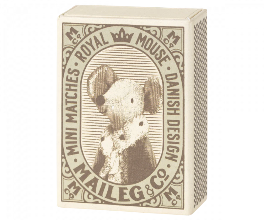 Sleepy Wakey, Baby Mouse in Blue, by Maileg