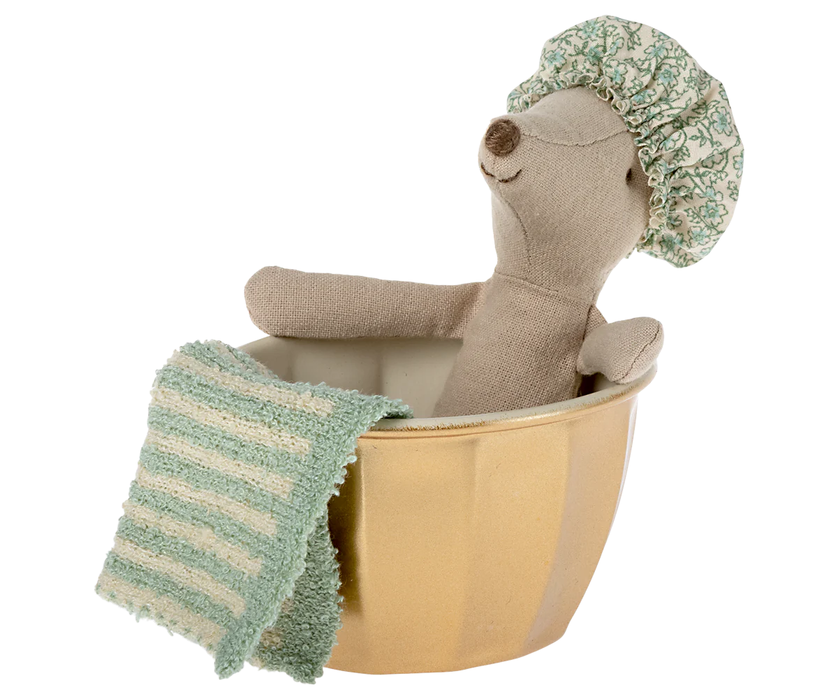 Wellness Mouse, Mint, by Maileg