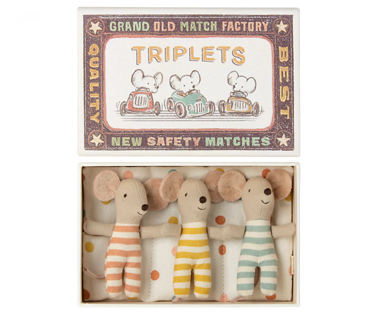 Baby Triplets in Box, by Maileg