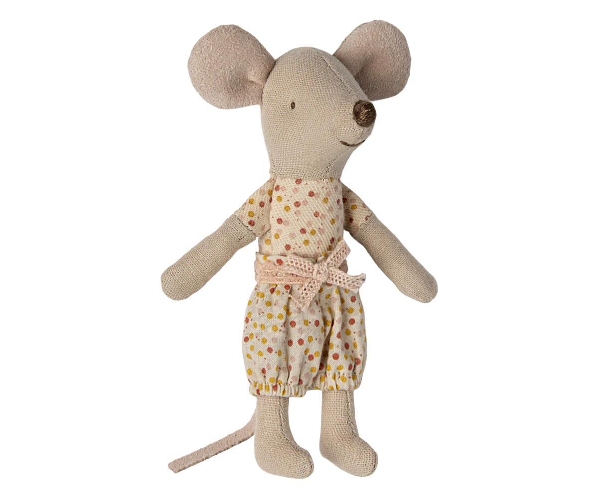 Little Sister Mouse in Matchbox, by Maileg