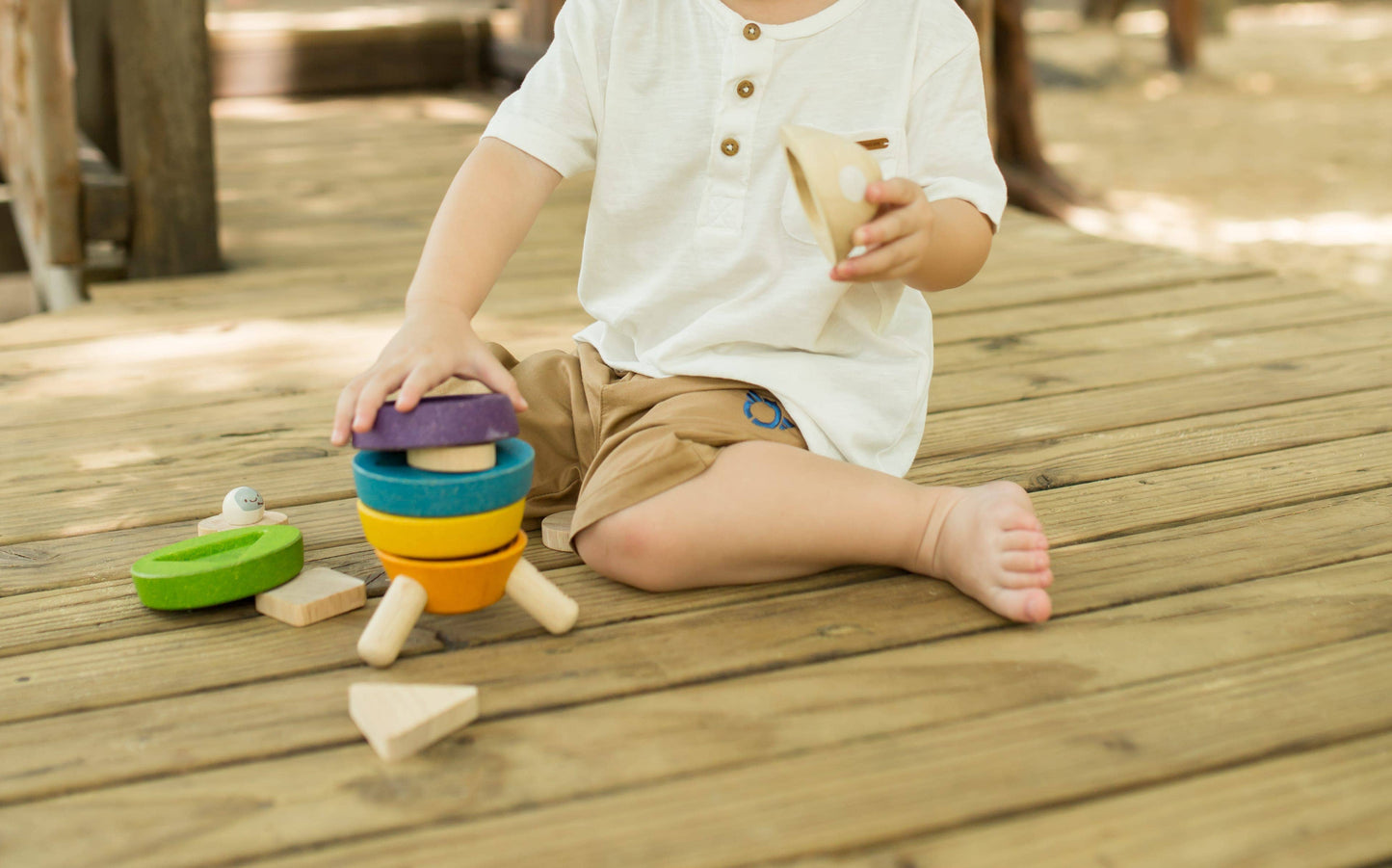 Stacking Rocket by PlanToys