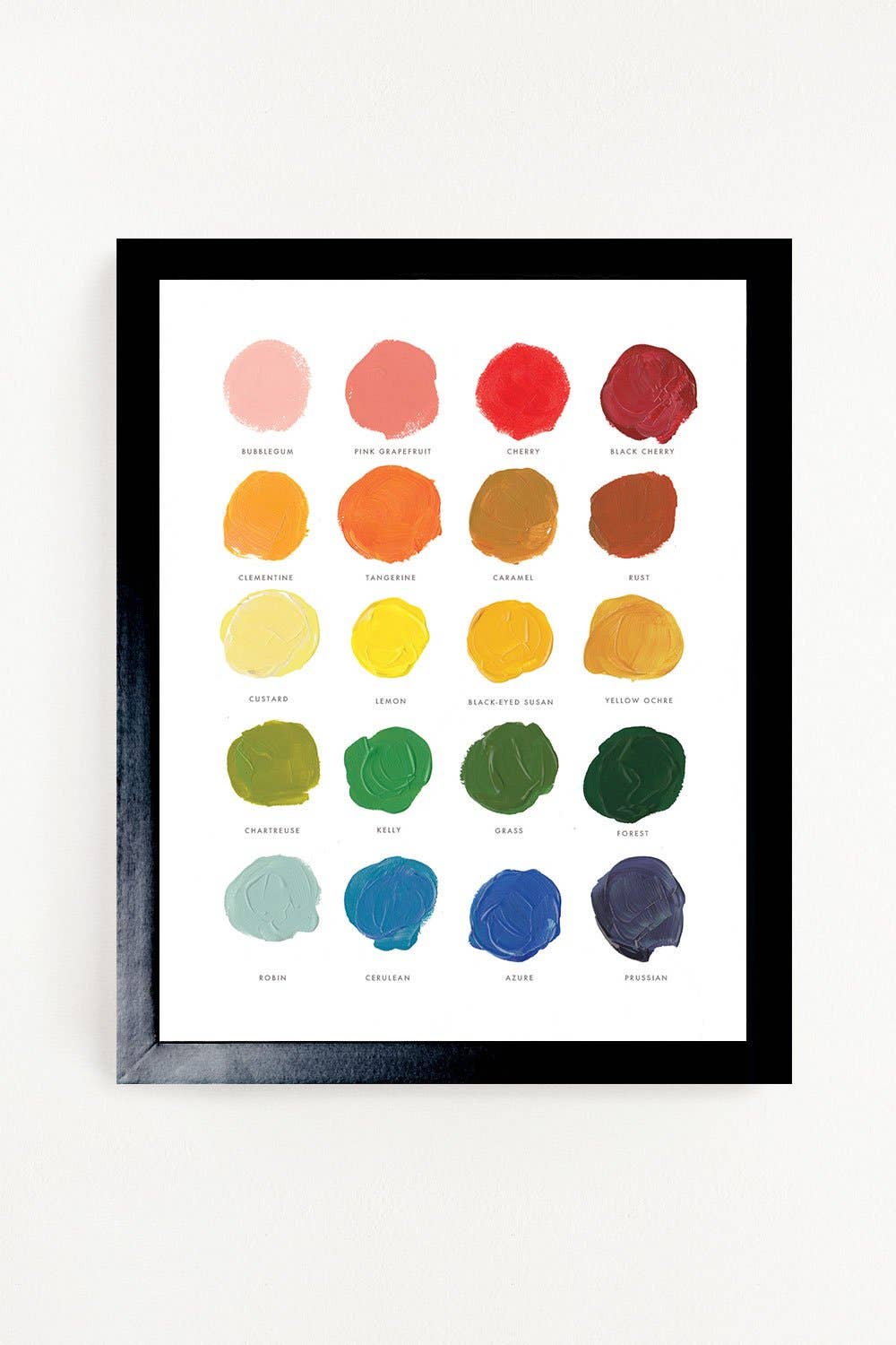 Color Mixing Art Print