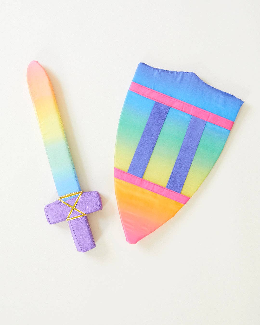 Rainbow Soft Shield by Sarah's Silks