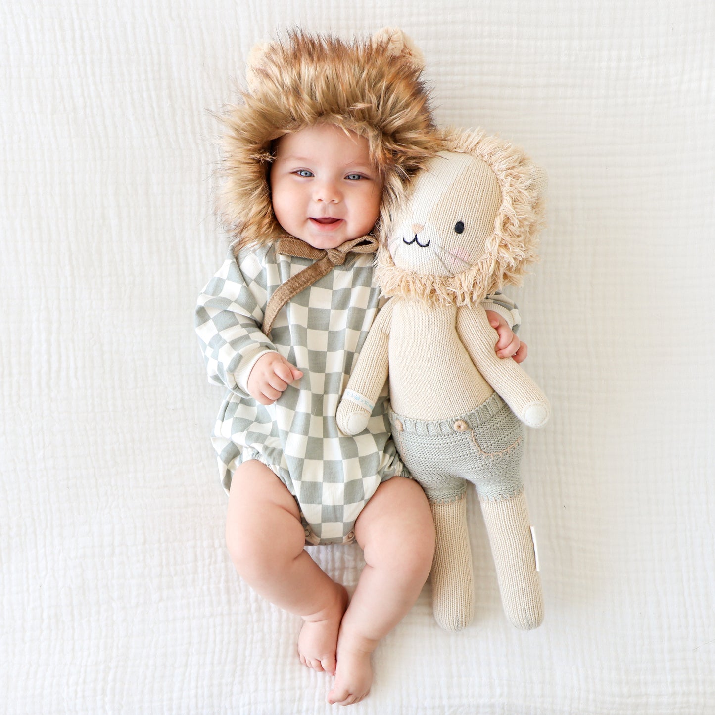 Sawyer the Lion - cuddle + kind
