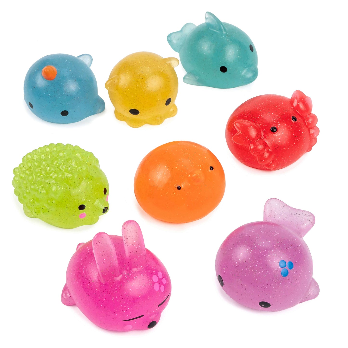 Jumbo Glitter Mochi Squishy (Assorted Styles)