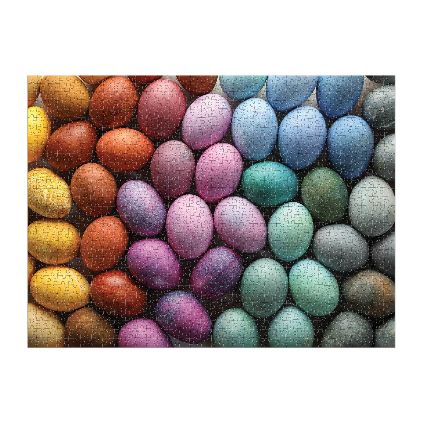 Colorful Prismatic Eggs 1000 Piece Puzzle
