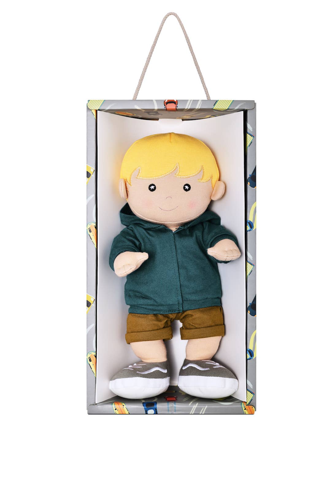 Apple Park Kids Doll - Luke in Navy