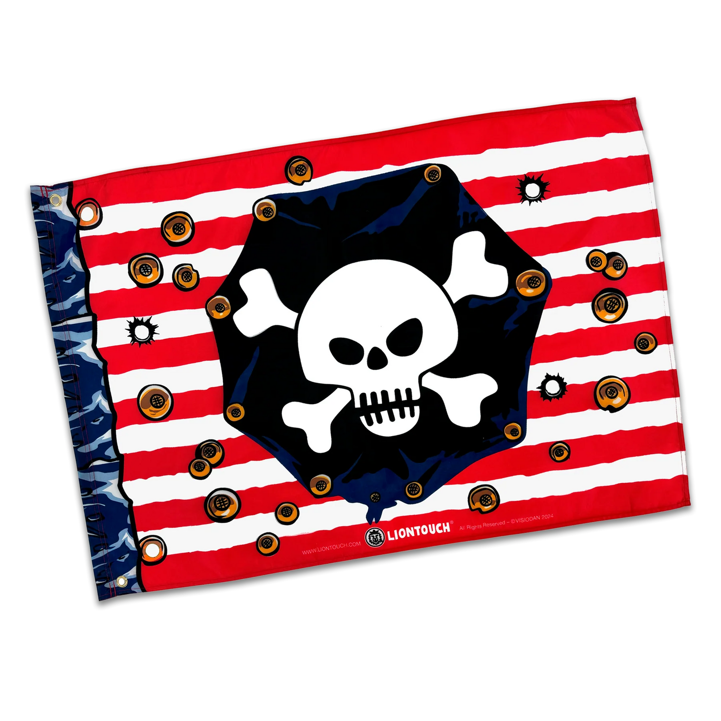 Pirate Flag, Pirate Red Stripe