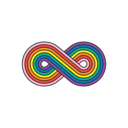 Forever Rainbow Temporary Tattoo Pair - Tattly