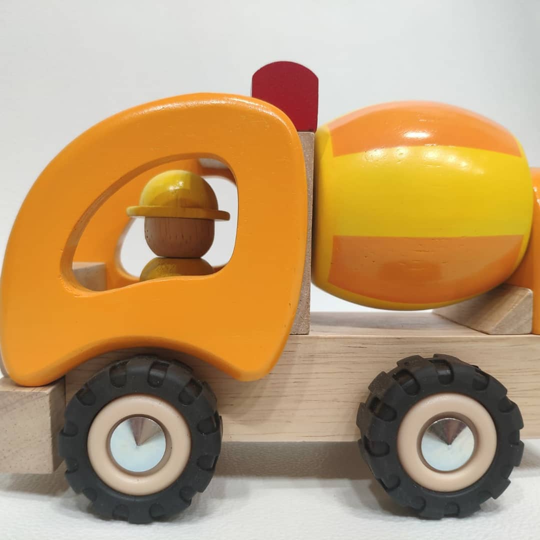 Wooden Cement Mixer Truck