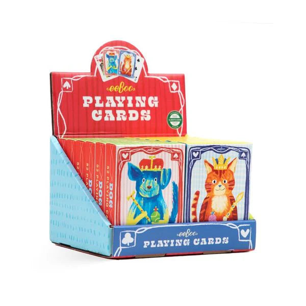 Cat & Dog Playing Cards by eeBoo