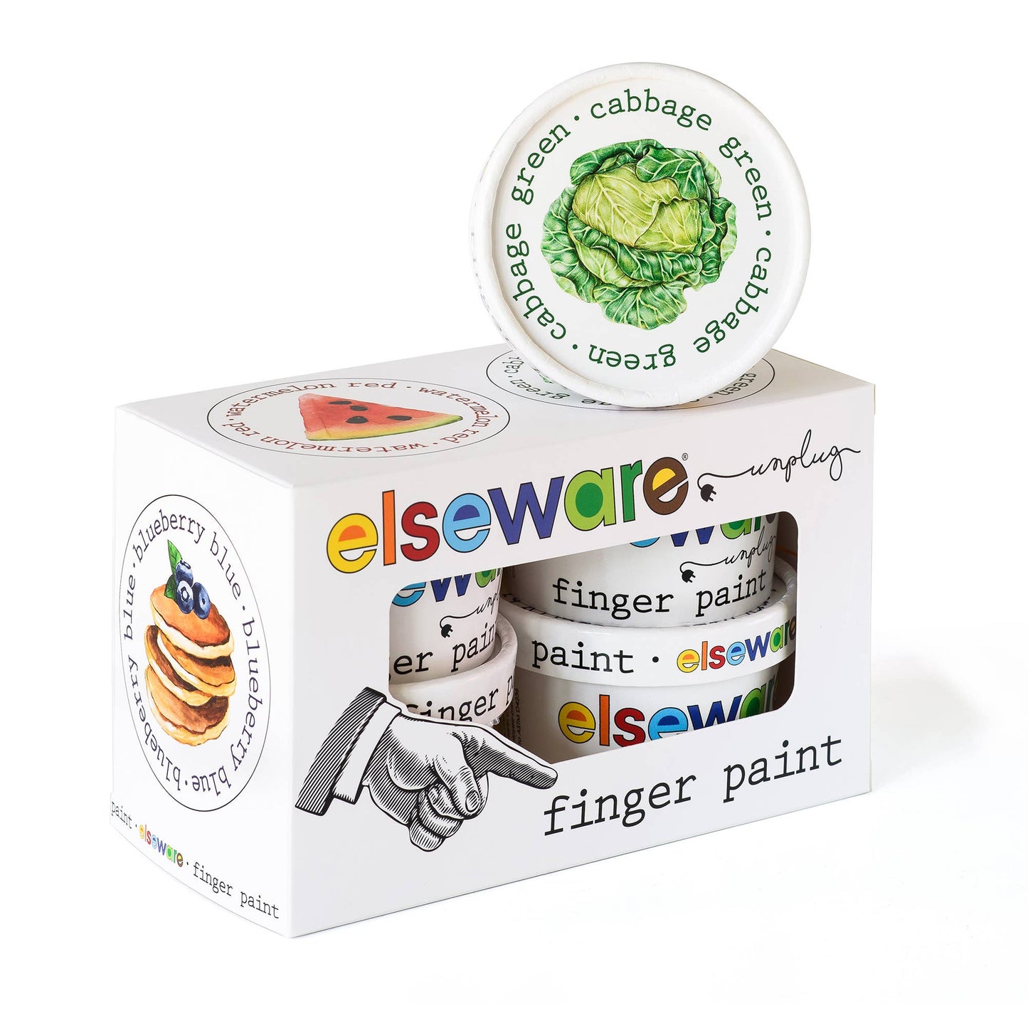 All-Natural Fruit & Veggie Finger Paint by eco kids