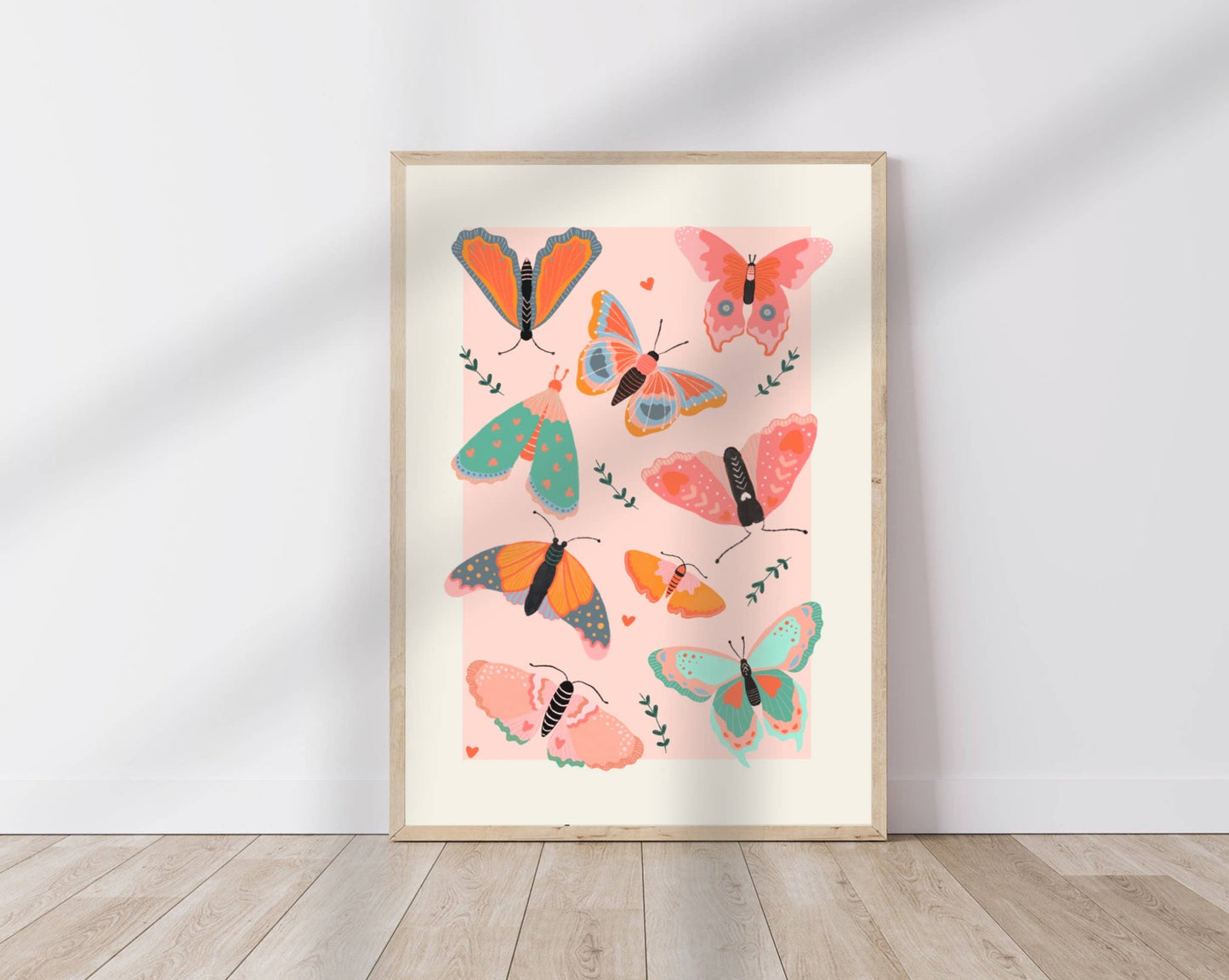 Colorful Butterfly Art Print