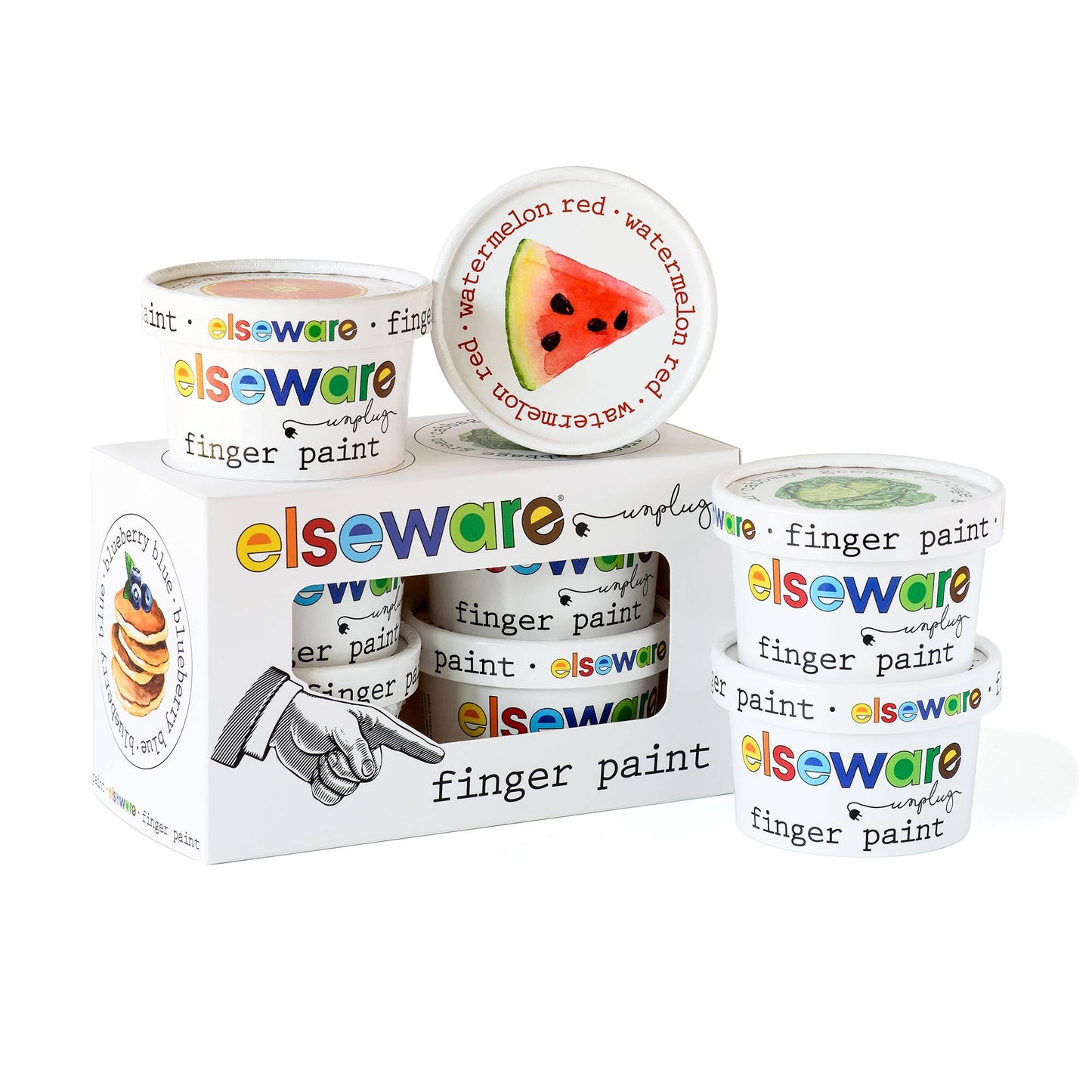All-Natural Fruit & Veggie Finger Paint by eco kids