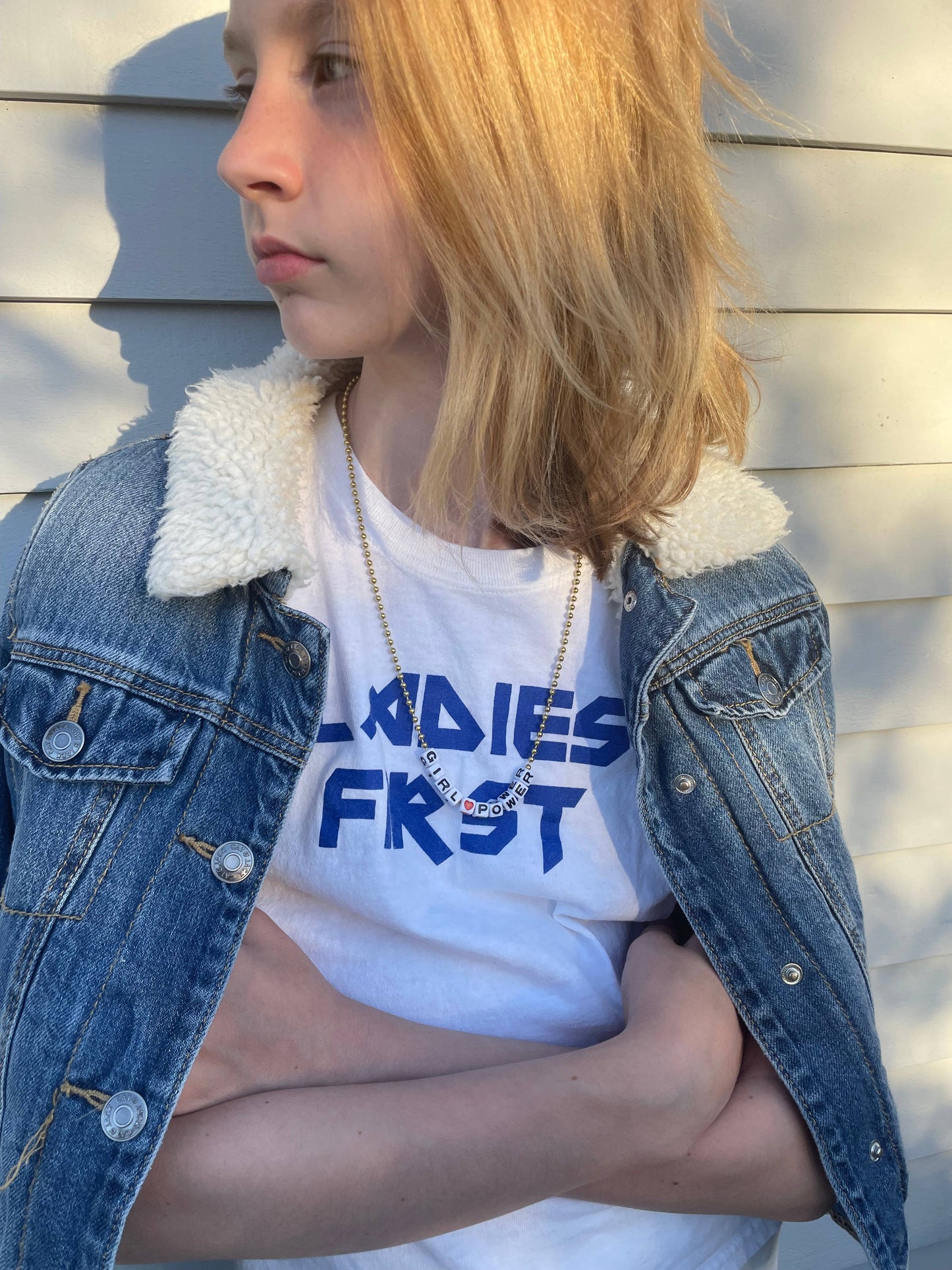 Girl Power Necklace by Gunner & Lux