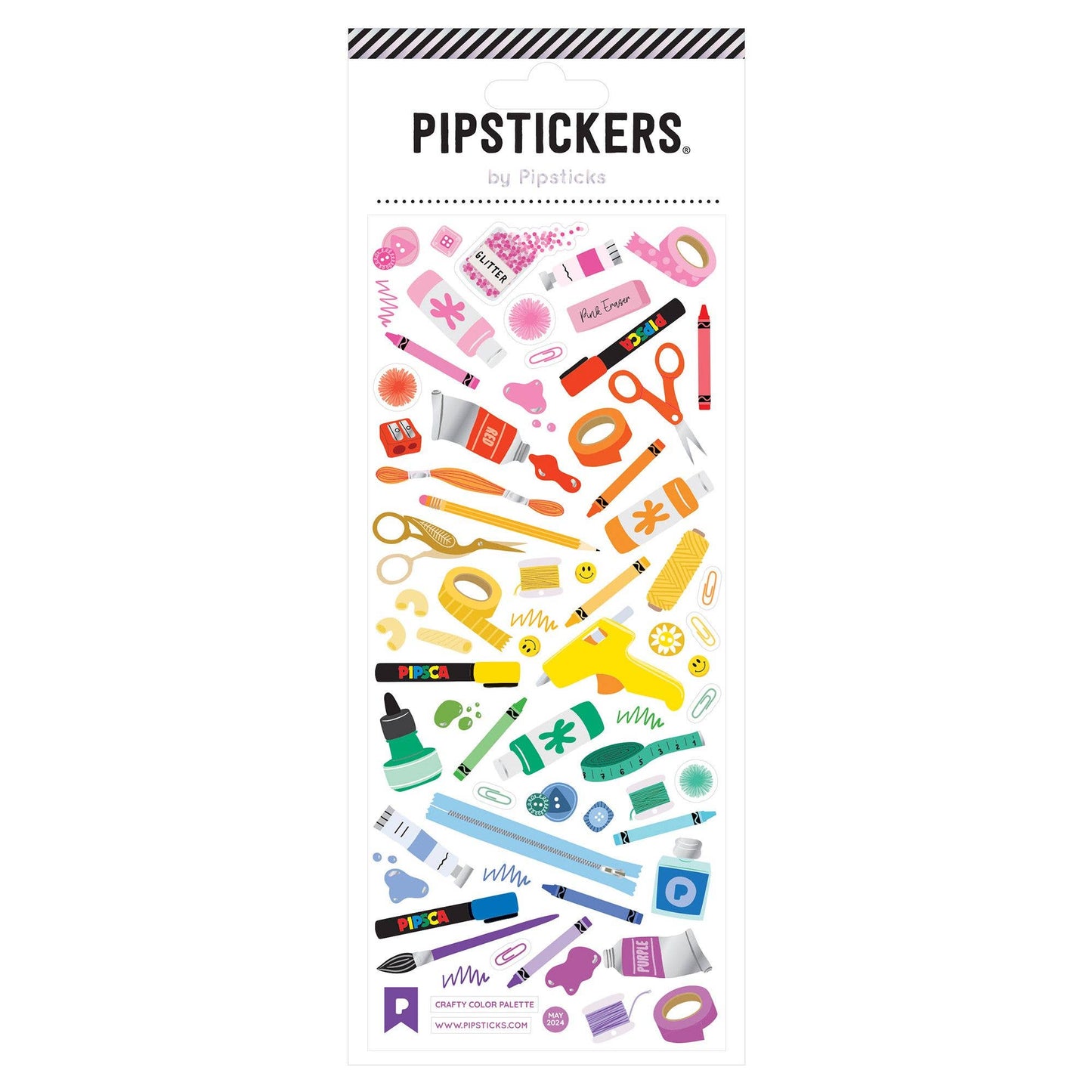 Crafty Color Palette Pipstickers