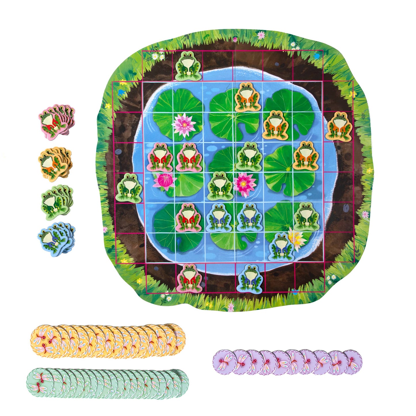 Frog Hopkins Shaped Game by eeBoo