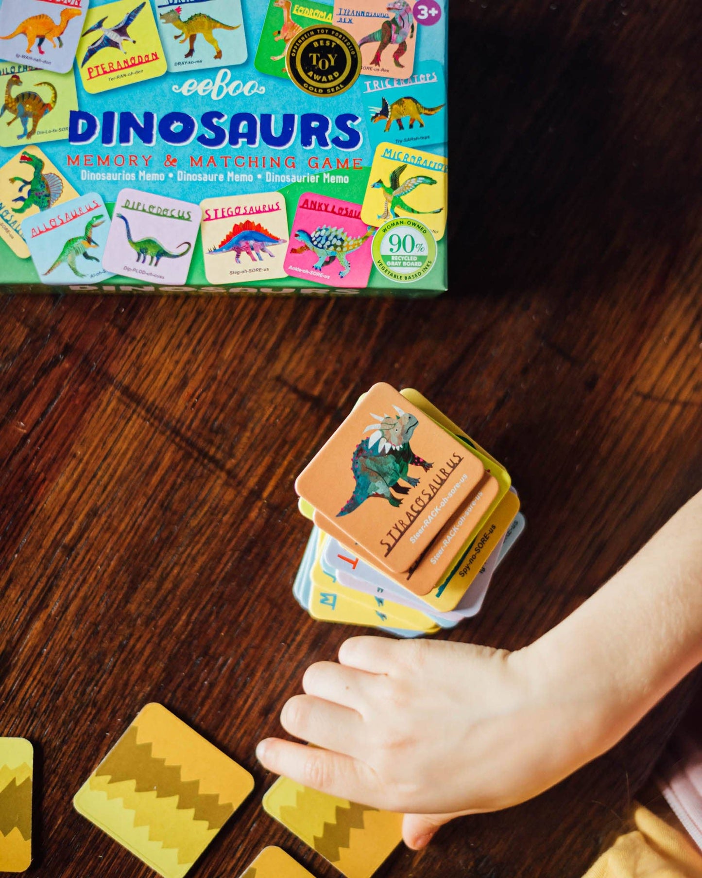 Dinosaurs Little Memory & Matching Game by eeBoo