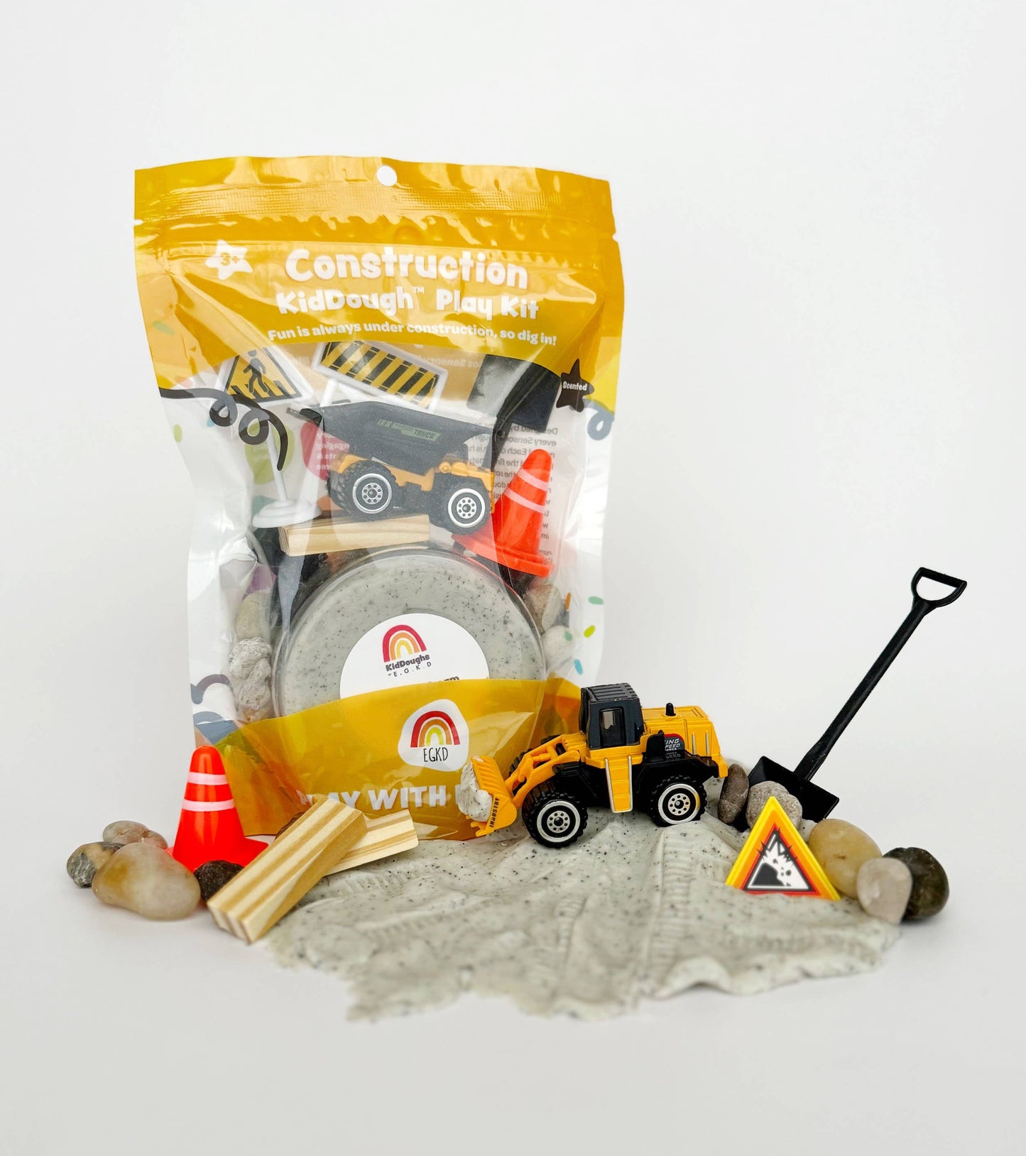 Construction KidDough Sensory Play Kit