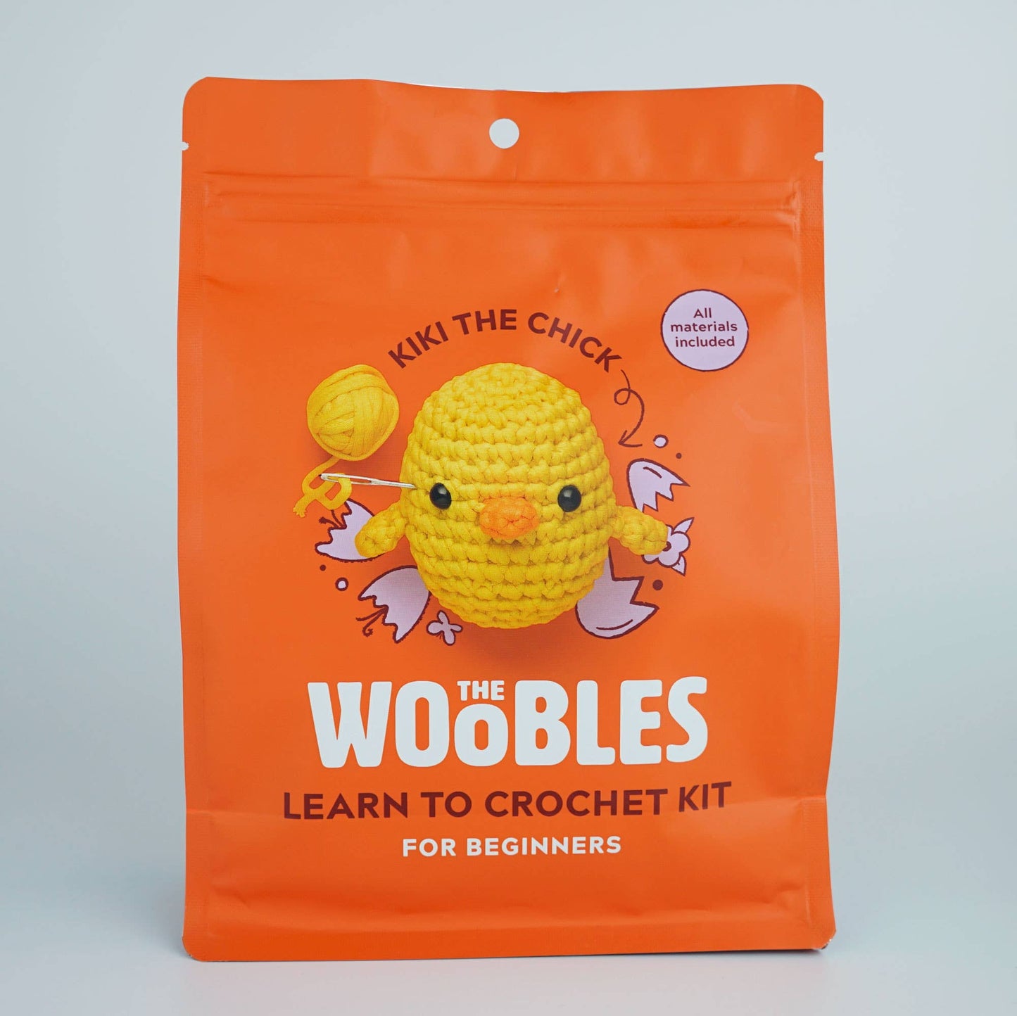 Kiki the Chick Beginner Crochet Kit | The Woobles