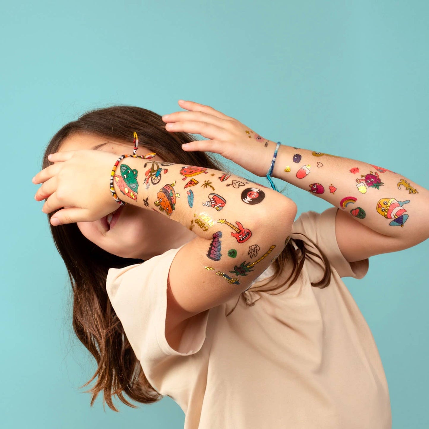 Kids' Temporary Dino Tattoos by Omy