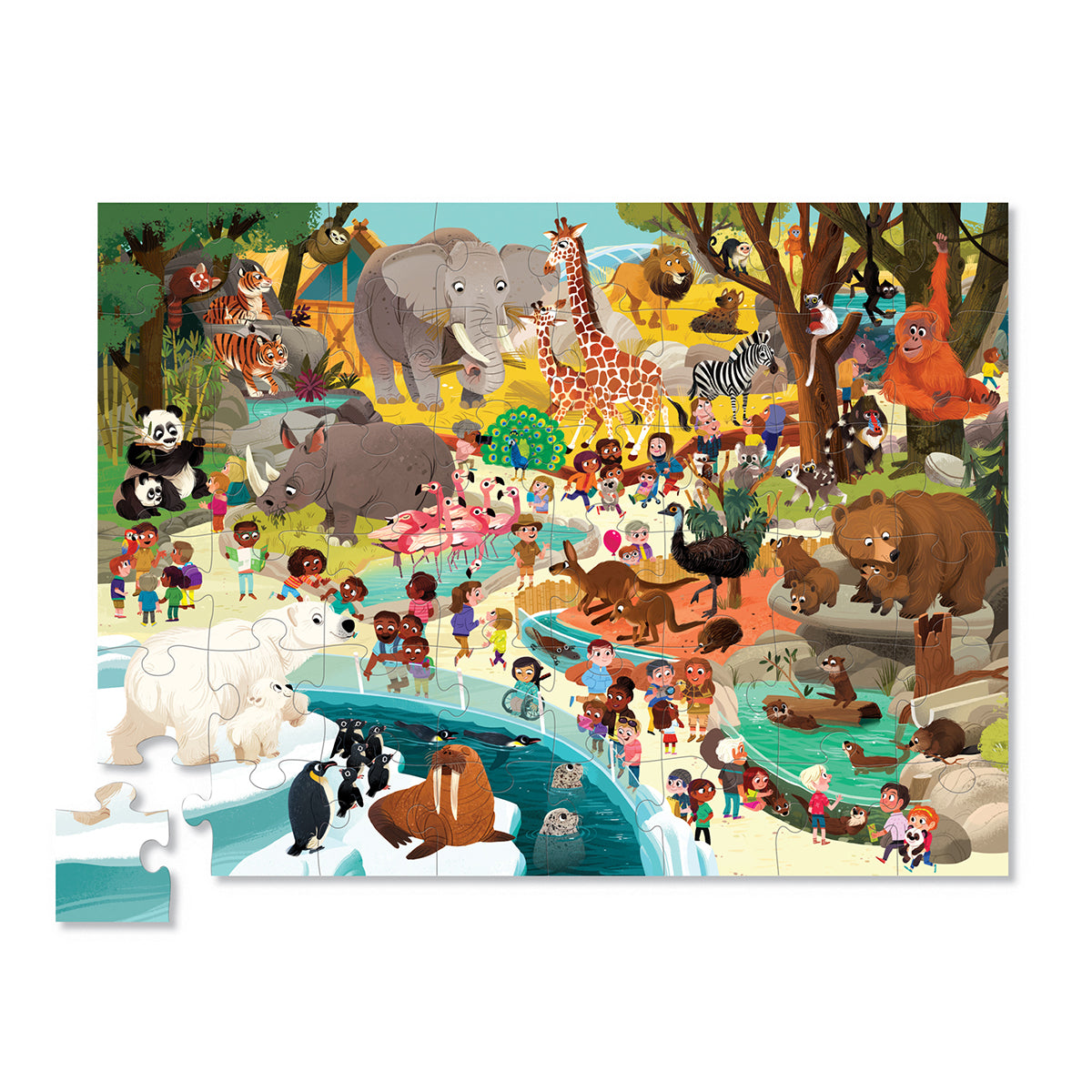 Day at the Zoo 48pc Puzzle