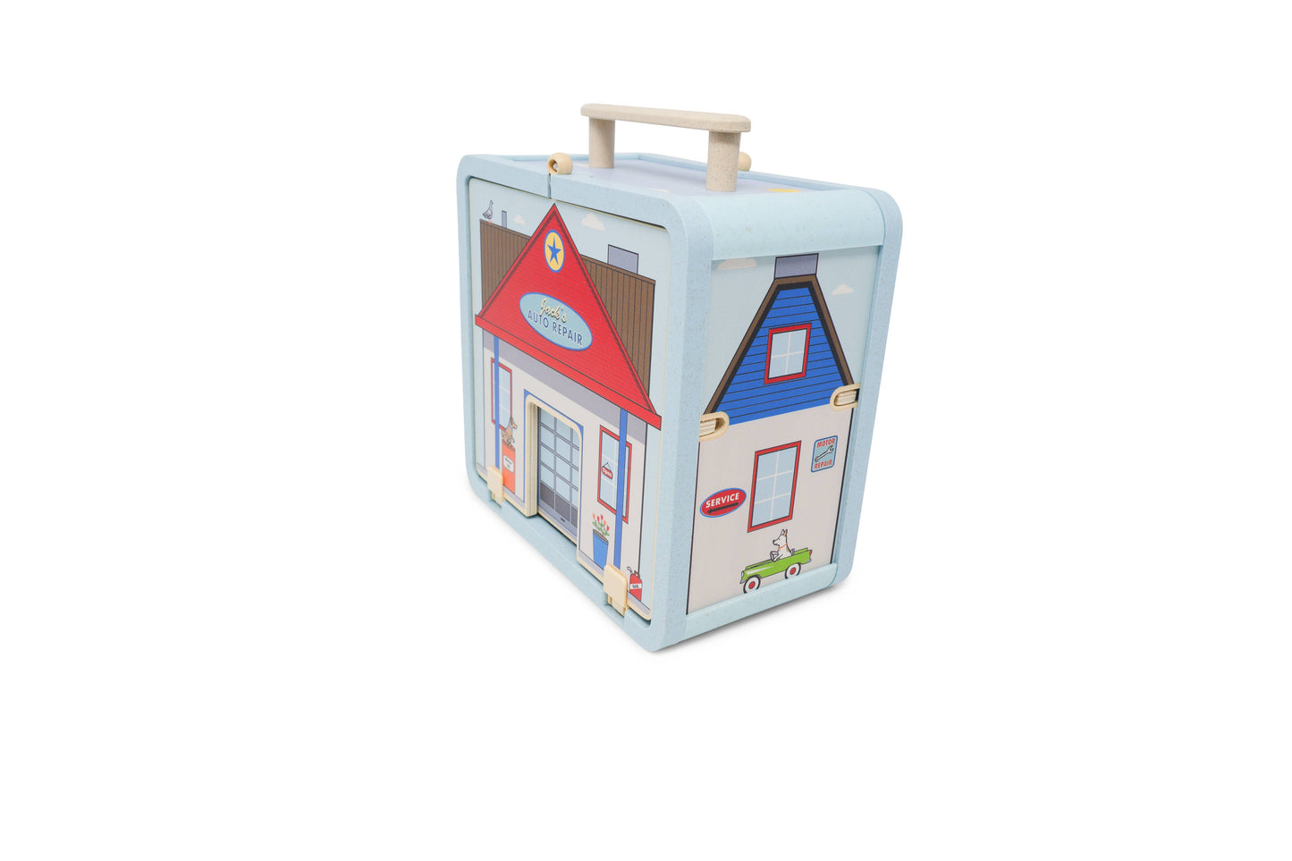 Suitcase Series: Auto Repair Shop Play Set