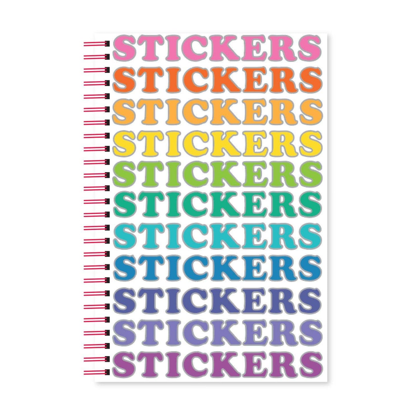 Colorful Reusable Sticker Book by PipSticks